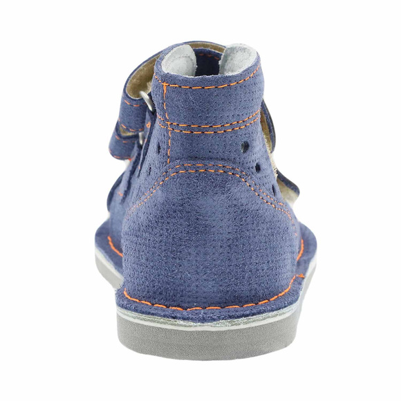 Kinder-Schutzpantoffeln mit Thomas-Absatz mit Klettverschluss