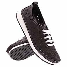 Damenschuhe durchbrochene Halbschuhe