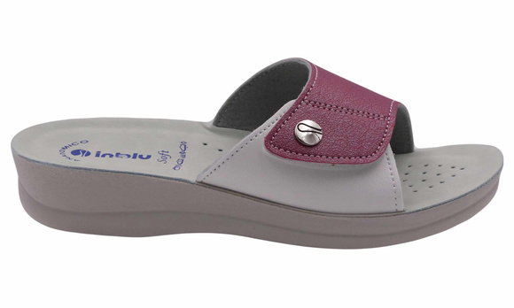 Medizinische Damen-Flip-Flops ohne Zehen, mit Klettverschluss