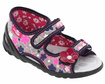 Kinder Textil Hausschuhe, Klettsandalen
