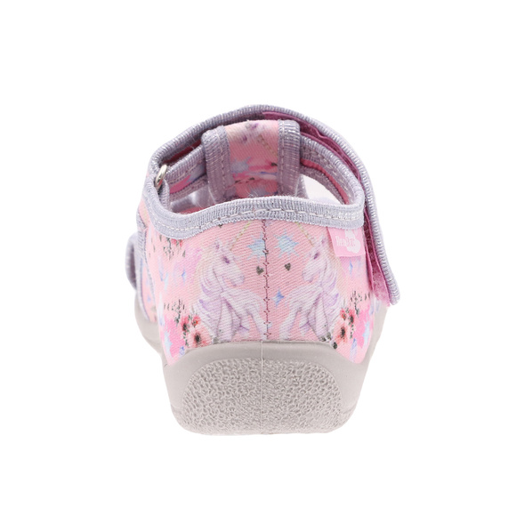 Kinder Hausschuhe Textilschuhe mit Klettverschluss