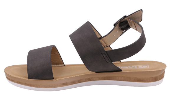 Verstellbare niedrige Sandalen für Frauen