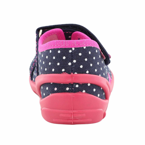 Kinder Textil Hausschuhe, Klettsandalen