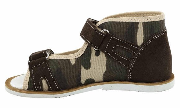 Kinder-Prophylaxe-Hausschuhe Moro mit Klettverschluss