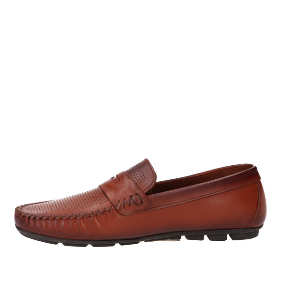 Herrenschuhwerk Halbschuhe Mokassins Leder