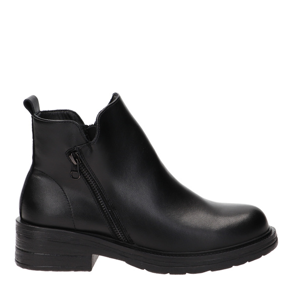 Damen Winterstiefel zum Schnüren mit Reißverschluss