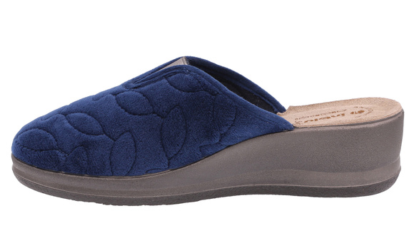 Hohe Hausschuhe für Damen mit Gummizug