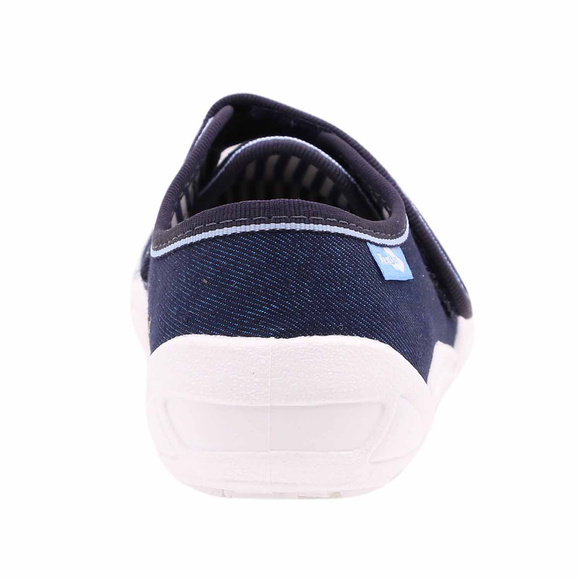 Kinder-Textilhausschuhe mit Klettverschluss