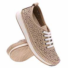 Damenschuhe durchbrochene Halbschuhe