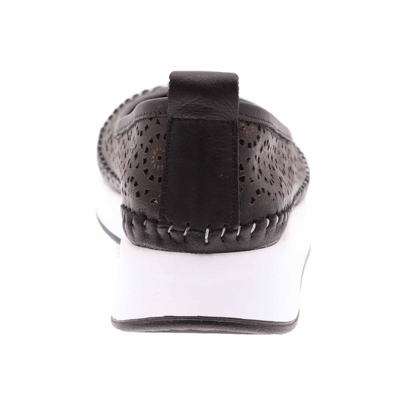 Damenschuhe durchbrochene Ballerinas