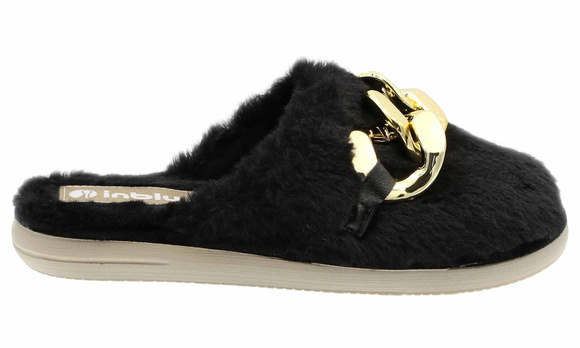 Damen Hausschuhe Hausschuhe Fell Kette