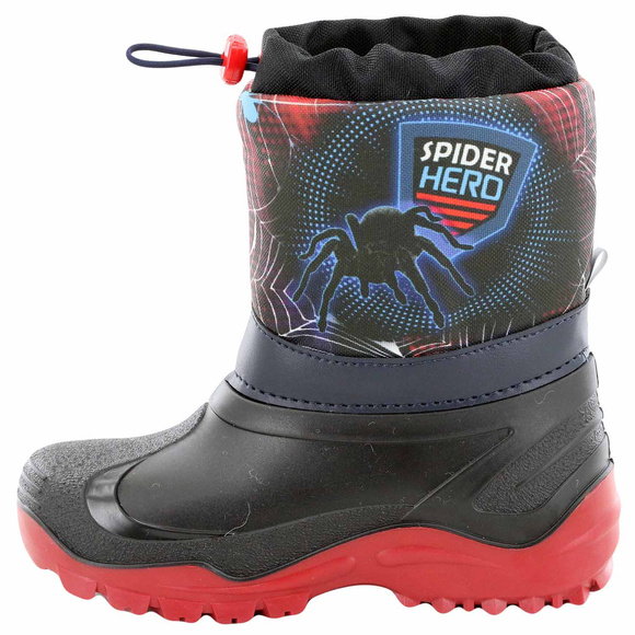 Kinder Schneestiefel für den Winter Spiderman Motiv