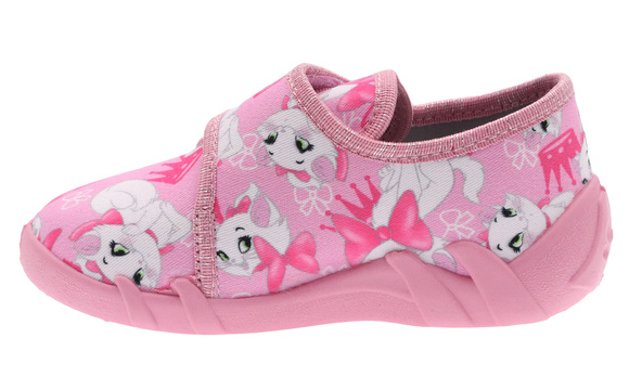 Kinder Hausschuhe Textilschuhe mit Klettverschluss