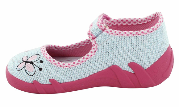 Kinder Hausschuhe Textilschuhe mit Klettverschluss