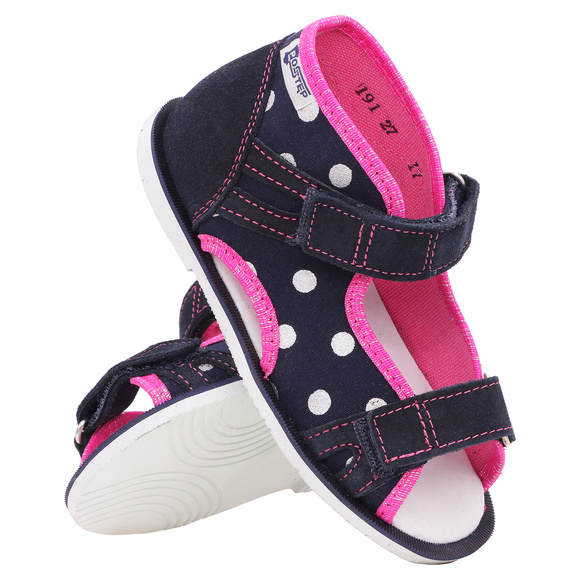 Kinderhausschuhe mit Klettpunkten