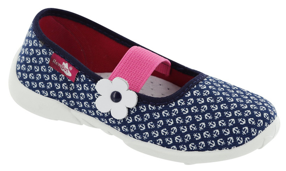 Kinderhausschuhe Textilschuhe mit Gummizug