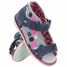 Kinderhausschuhe, Präventionsschuhe mit Klettverschluss