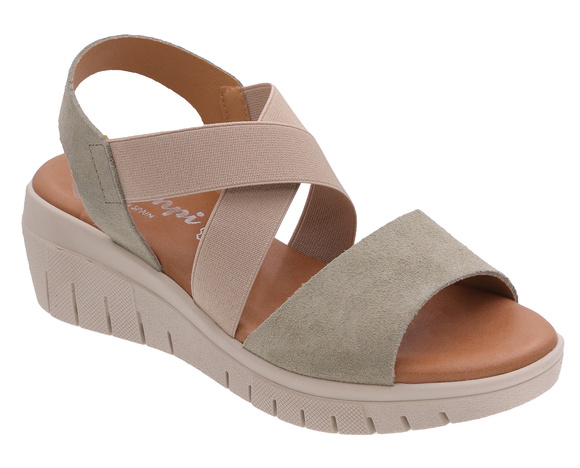 Damen Sommersandalen mit Gummibändern