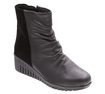 Damen Winterschuhe Stiefeletten mit Reißverschluss