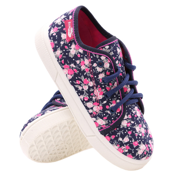 Kinder Hausschuhe Textilschuhe geschnürt