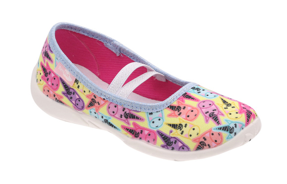 Kinderhausschuhe Textilschuhe mit Gummizug