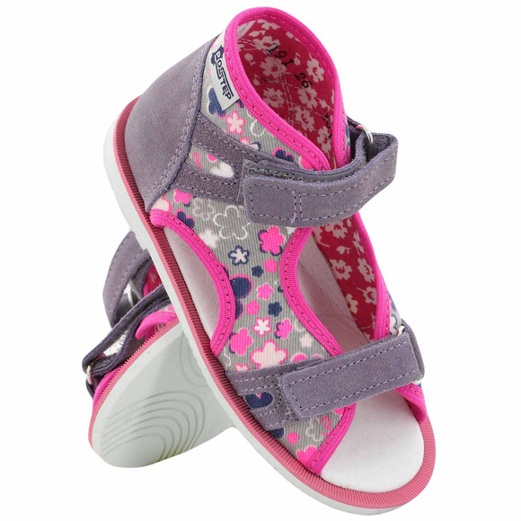 Kinderhausschuhe, Präventionsschuhe mit Klettverschluss