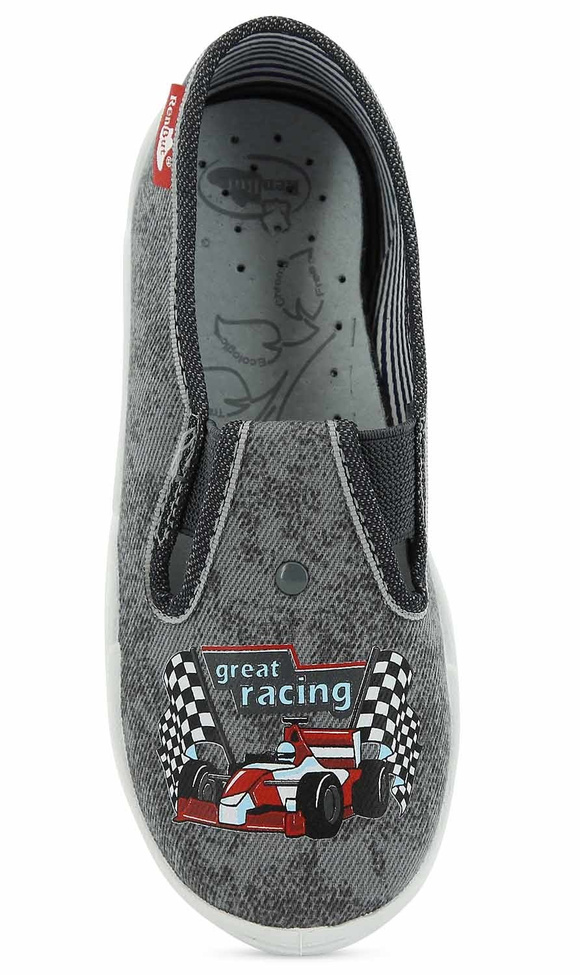 Kinderhausschuhe Textilschuhe mit Gummizug