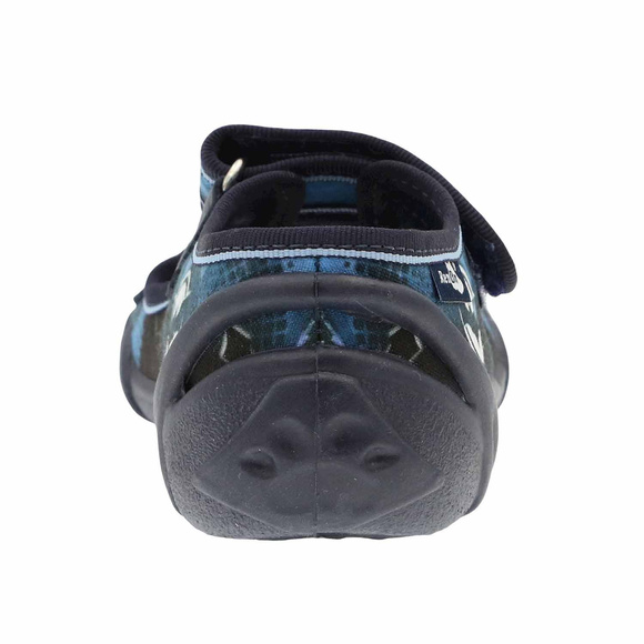 Kinder Textil Hausschuhe Sandalen mit Klettverschluss