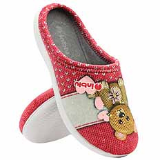 Damen Hausschuhe Hausschuhe Teddybär