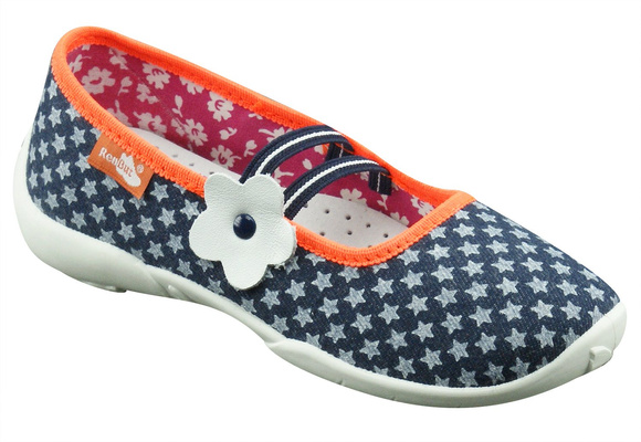 Kinderhausschuhe Textilschuhe mit Gummizug