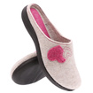 Damen Hausschuhe Hausschuhe Herzen Filz