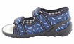 Kinder Textil Hausschuhe, Klettsandalen
