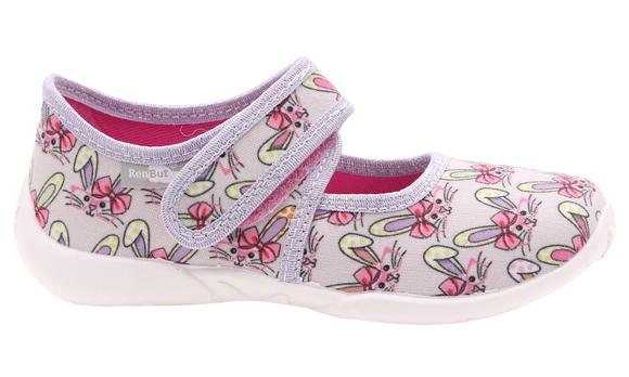 Kinder Hausschuhe Textilschuhe mit Klettverschluss