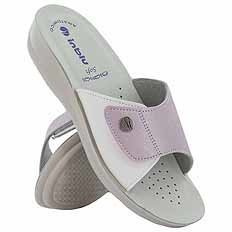 Medizinische Damen-Flip-Flops ohne Zehen, mit Klettverschluss