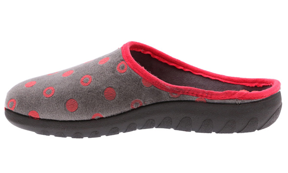 Damen Hausschuhe warm massieren Home Schuhe Polka Dots