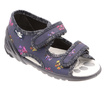 Kinder Textil Hausschuhe, Klettsandalen