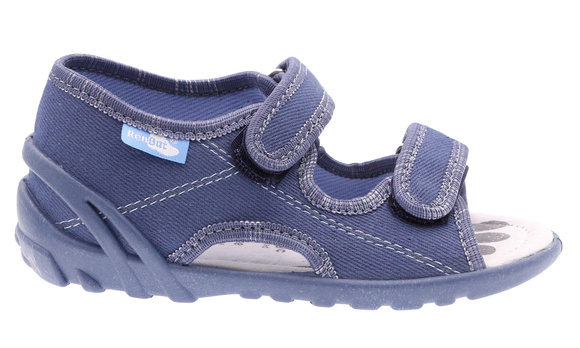 Kinder Textil Hausschuhe, Klettsandalen