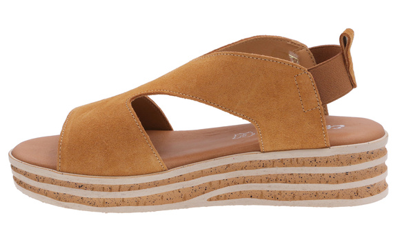 Damensandalen mit Gummiband