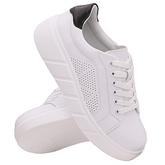 Damenschuhe Sneakers auf der Plattform