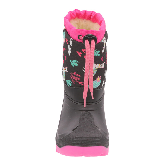 Kinder-Schneestiefel mit Alpaka-Manschette