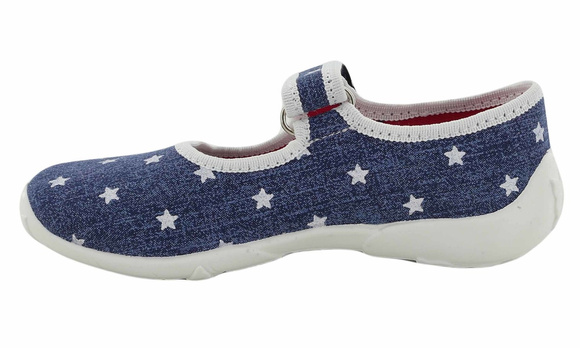 Kinder Hausschuhe Textilschuhe mit Klettverschluss