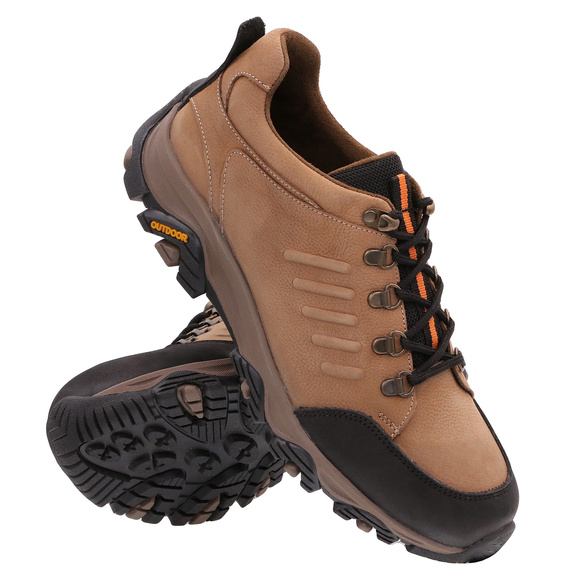Herren/Jugendliche Leder-Trekkingstiefel