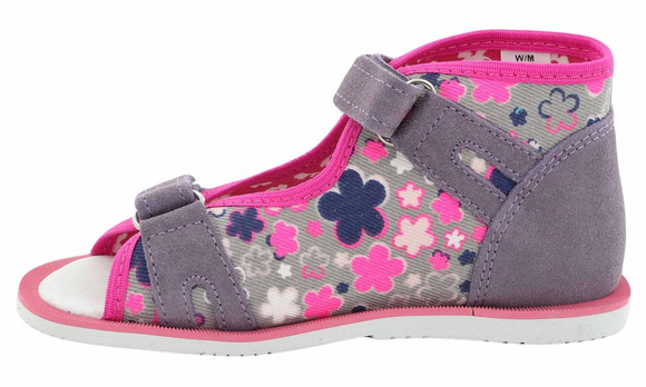 Kinderhausschuhe, Präventionsschuhe mit Klettverschluss