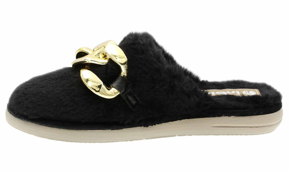 Damen Hausschuhe Hausschuhe Fell Kette
