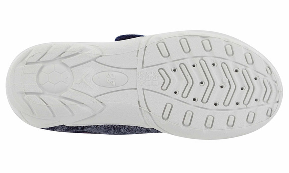 Kinder-Textilhausschuhe mit Klettverschluss