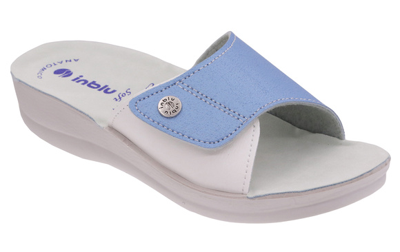 Medizinische Damen-Flip-Flops ohne Zehen, mit Klettverschluss