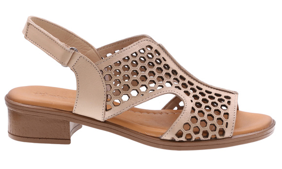 Durchbrochene Damensandalen