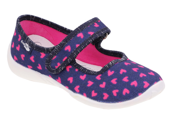 Kinder Hausschuhe Textilschuhe mit Klettverschluss