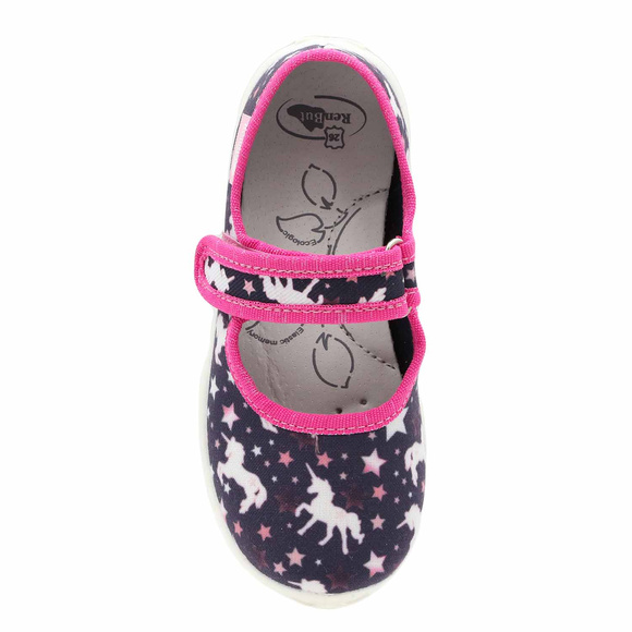 Kinder Hausschuhe Textilschuhe mit Klettverschluss