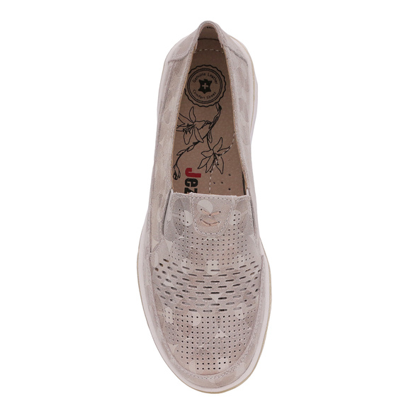 Damenschuhe Mokassins mit Gummizug